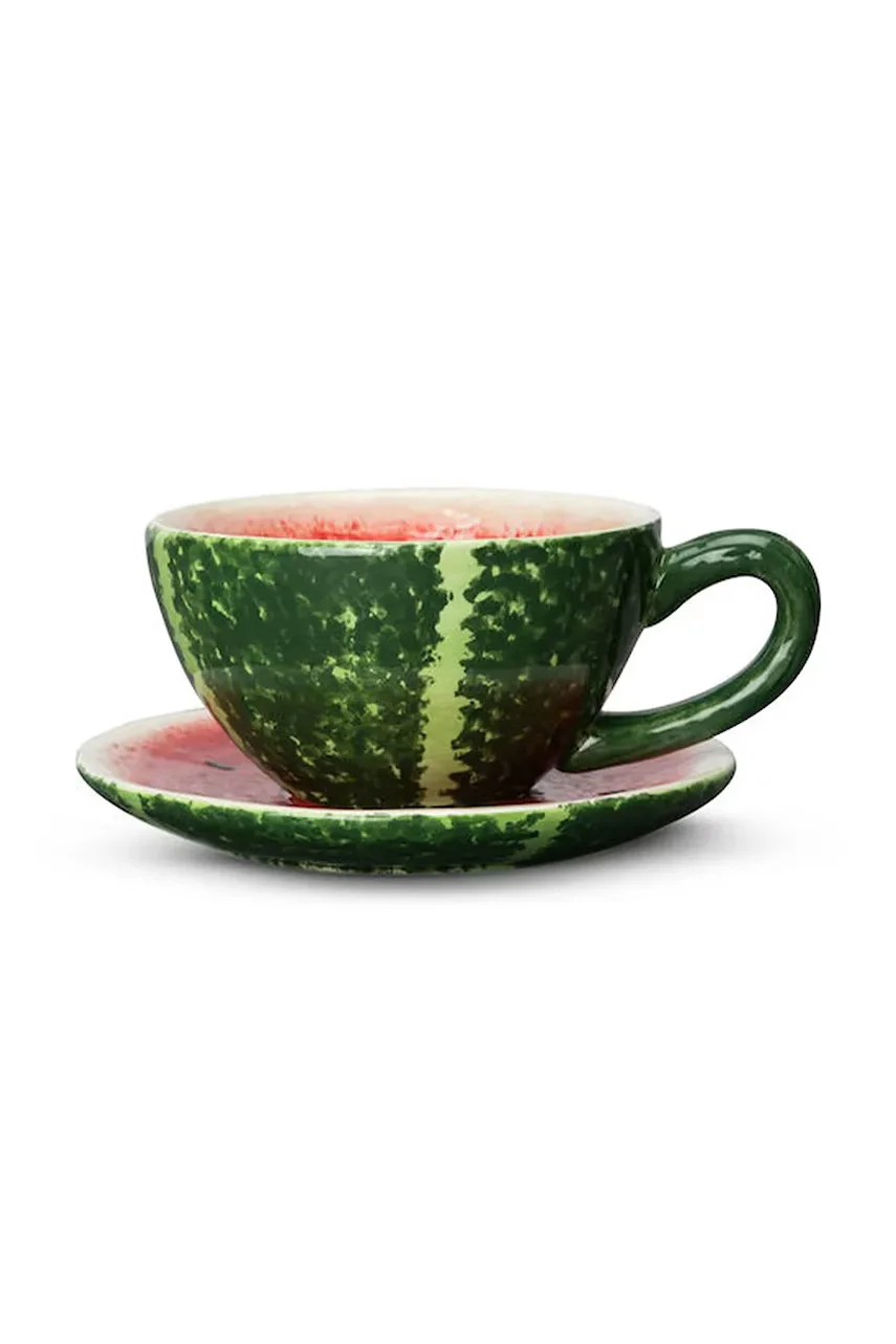 Byon Чаша и чинийка Watermelon 250 ml