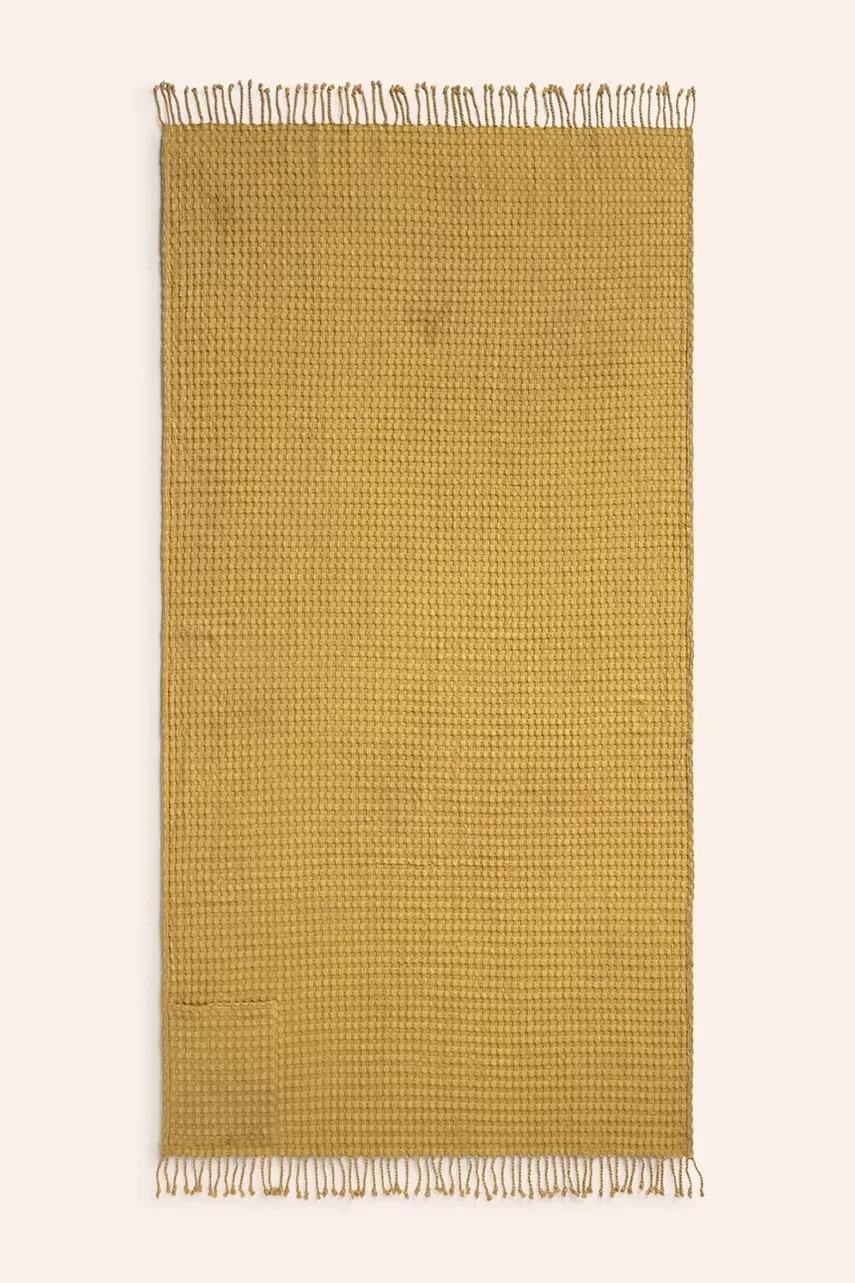 Calma House Памучна плажна кърпа Ola 100 x 180 cm