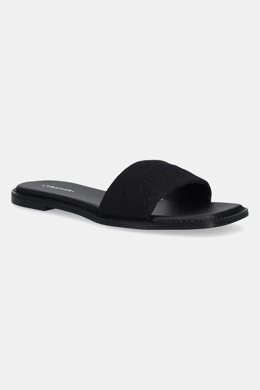 Calvin Klein Чехли FLAT SLIDE - HE