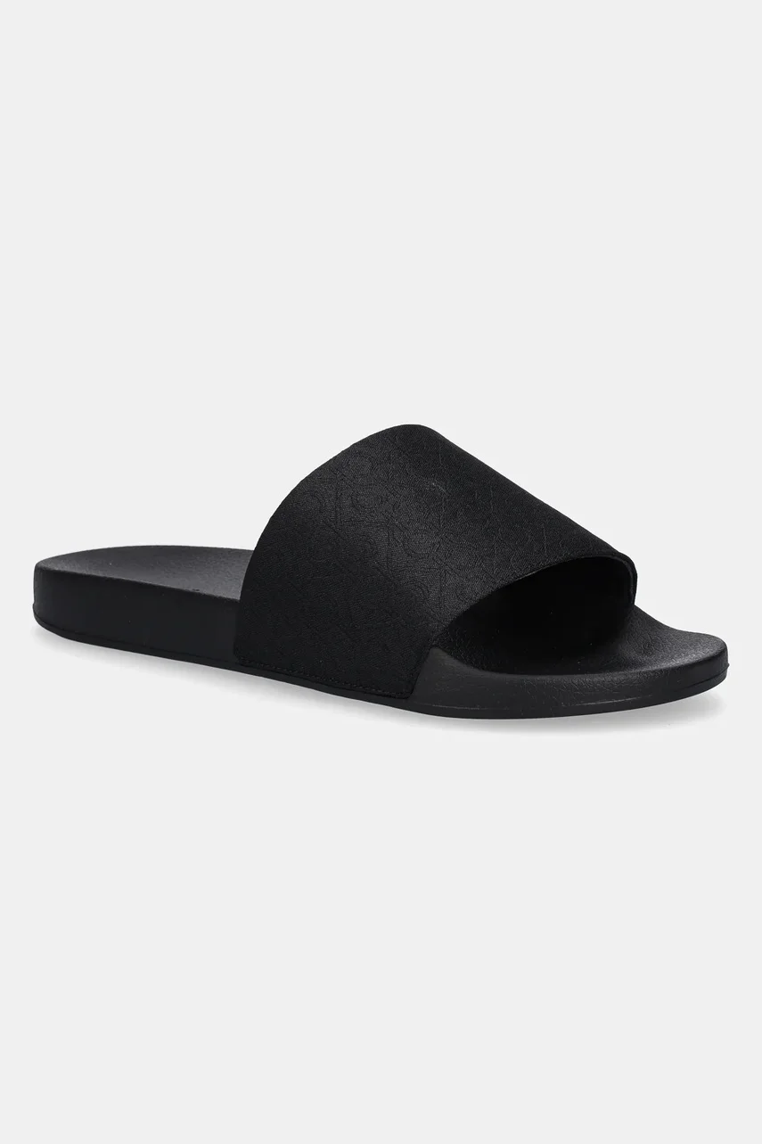 Calvin Klein Чехли POOL SLIDE JAQ MONO