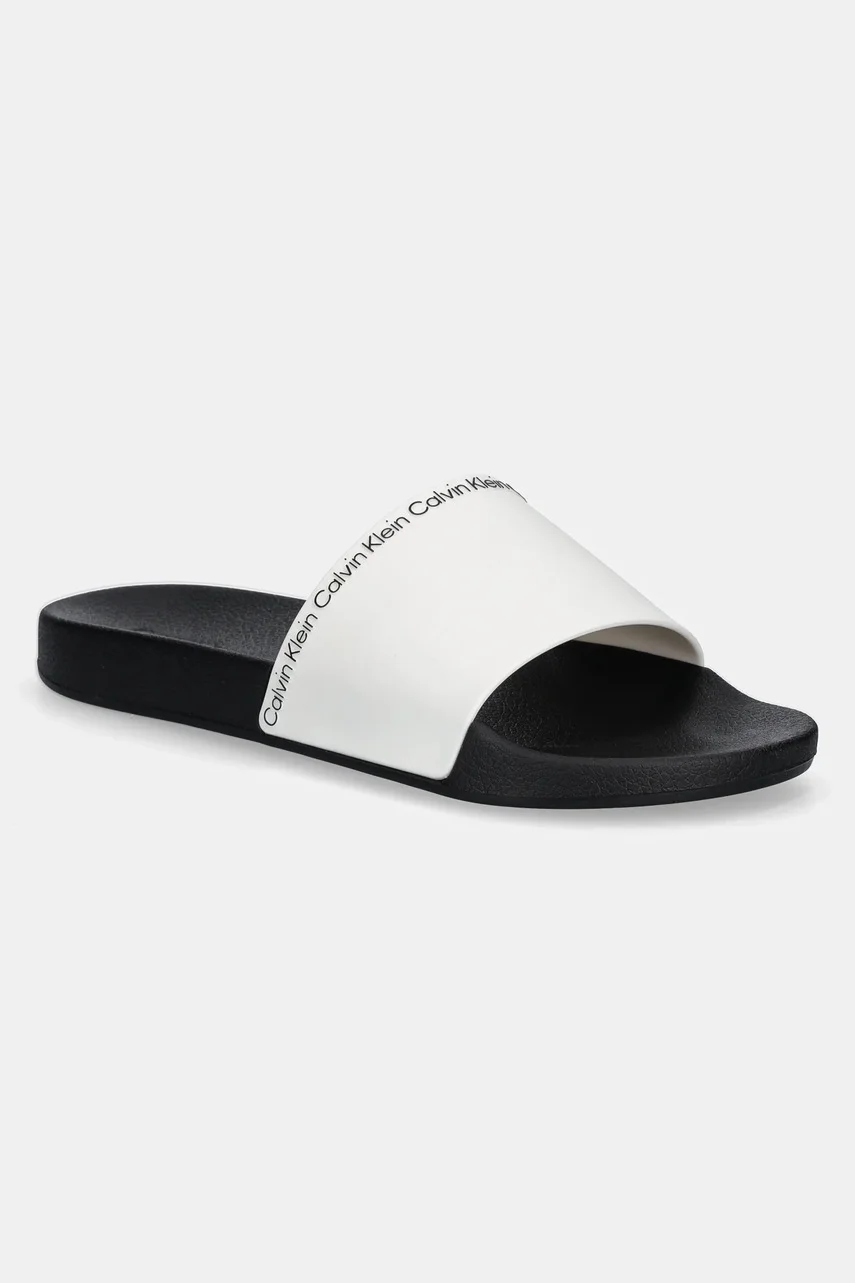 Calvin Klein Чехли POOL SLIDE RUBBER