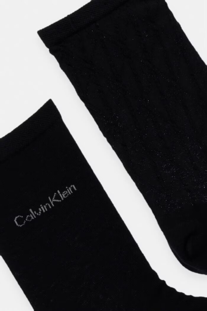 Calvin Klein дамски чорапи 2 броя черни 701237676