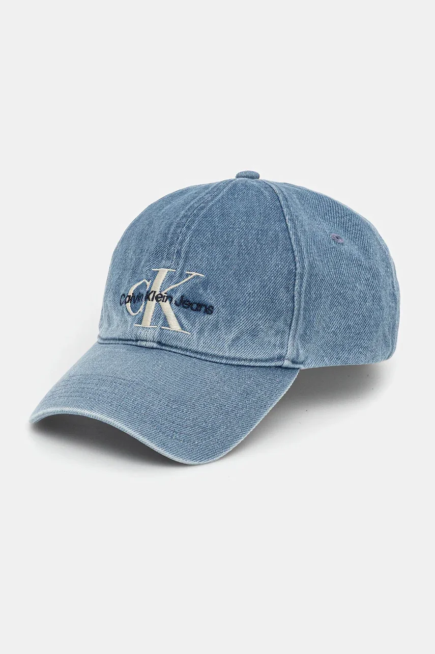 Calvin Klein Дънкова шапка с козирка Jeans