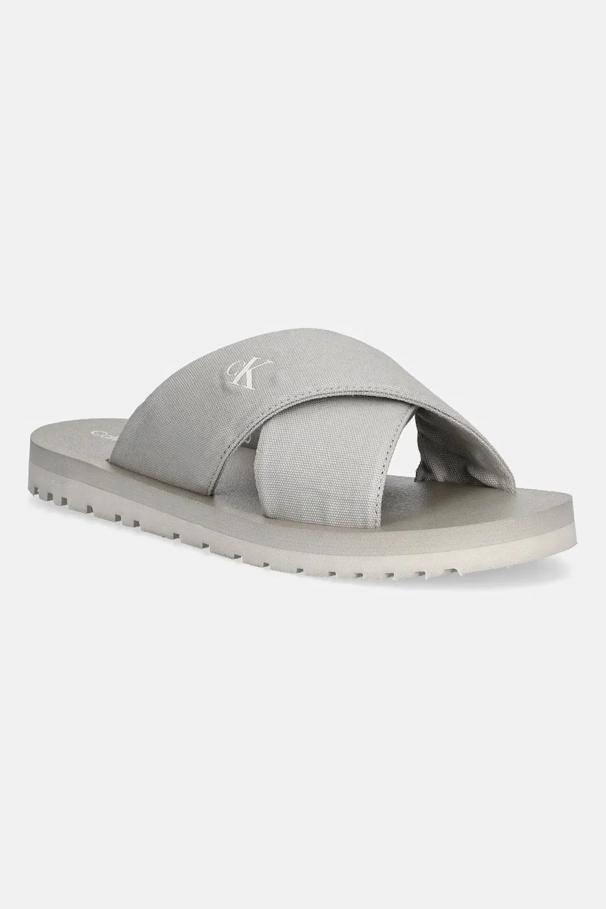 Calvin Klein Jeans Чехли CROSS SANDAL CRXS TX