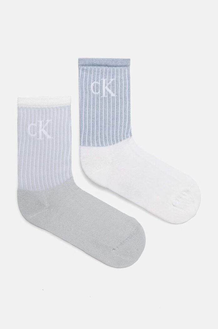 Calvin Klein Jeans Чорапи (2 чифта) в синьо 701229467