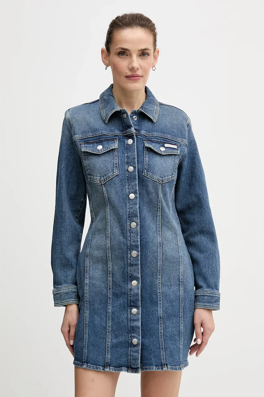 Calvin Klein Jeans Дънкова рокля