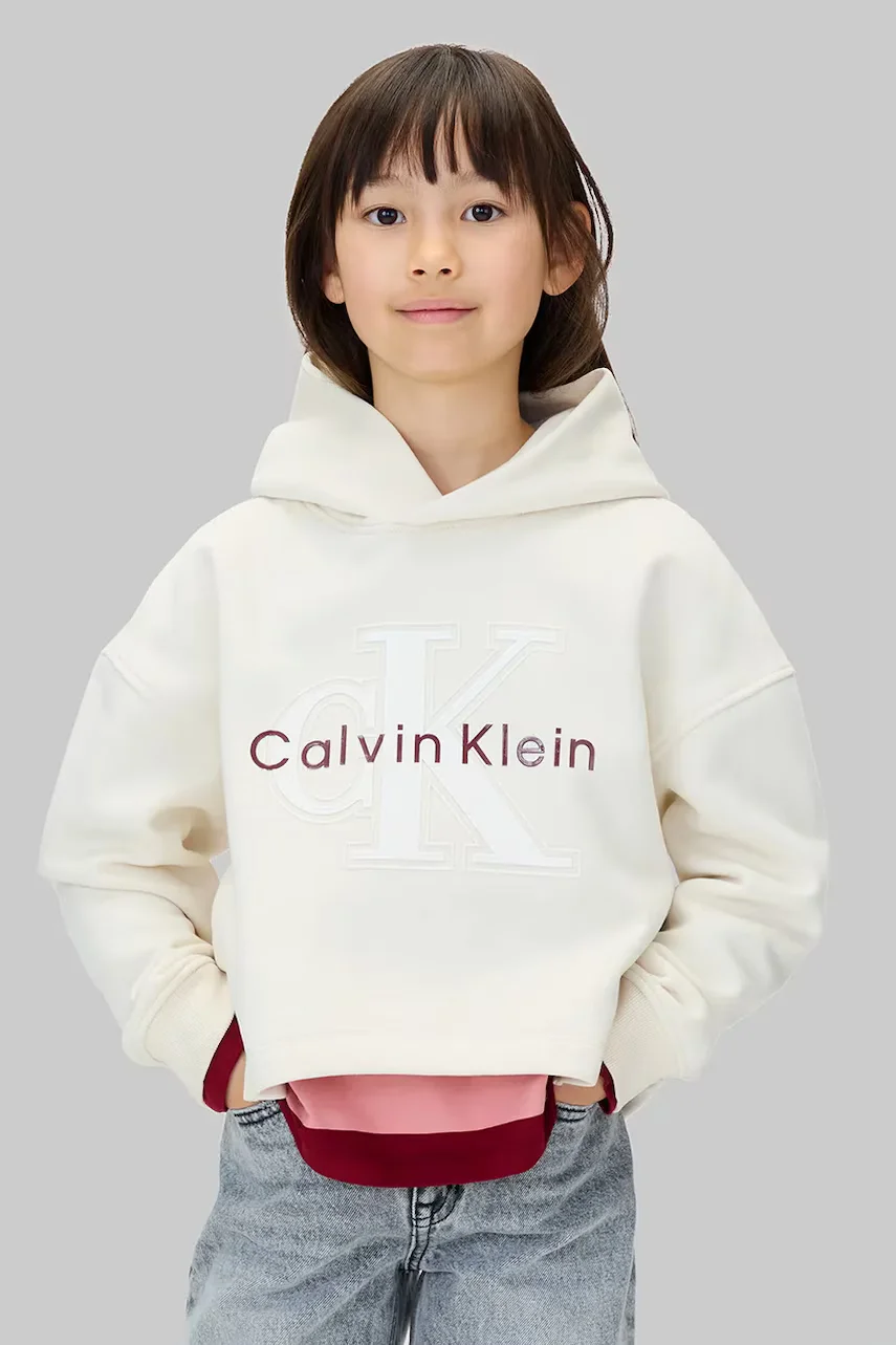 Calvin Klein Jeans Детска блуза с памук