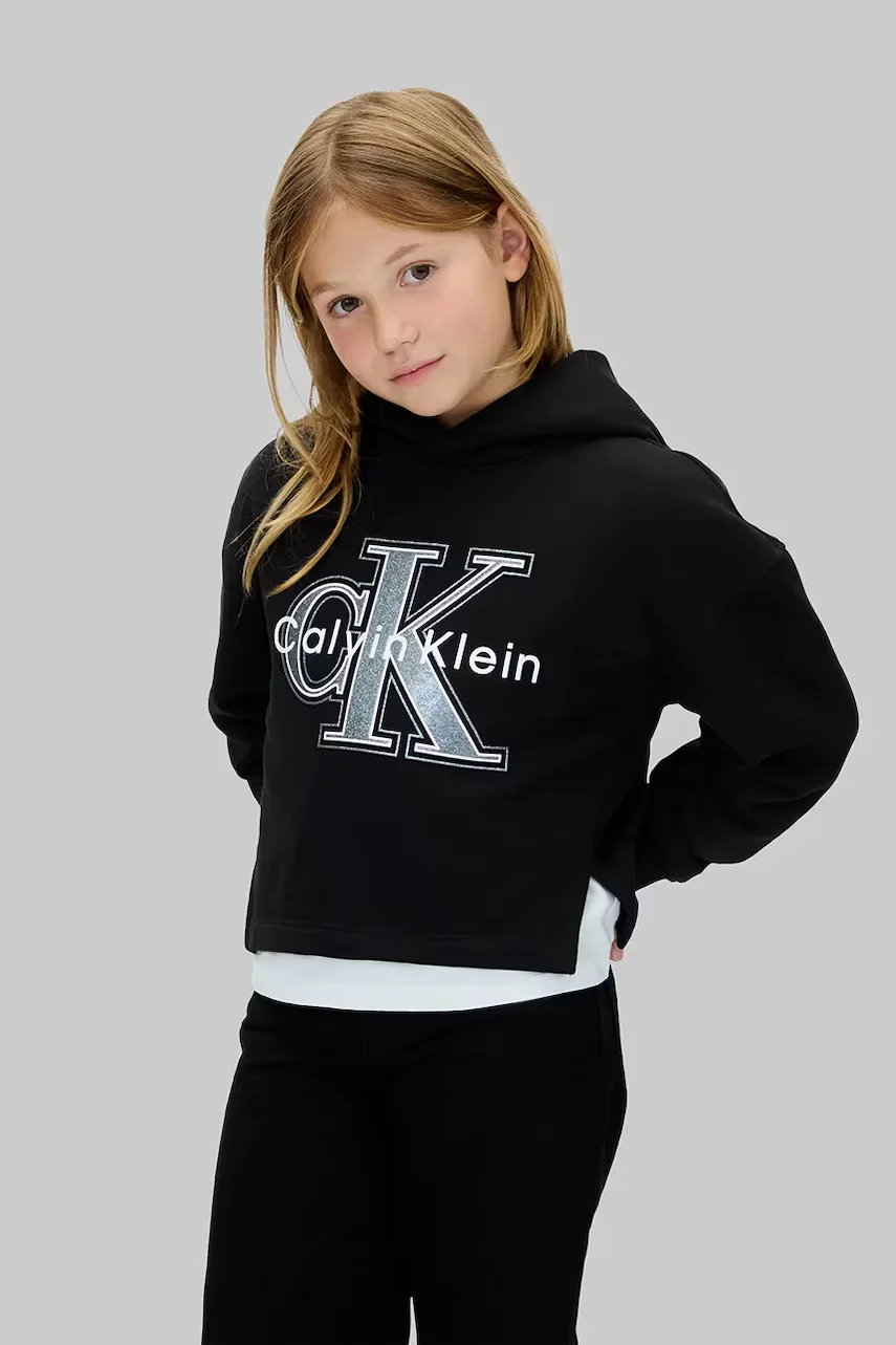 Calvin Klein Jeans Детска блуза с памук