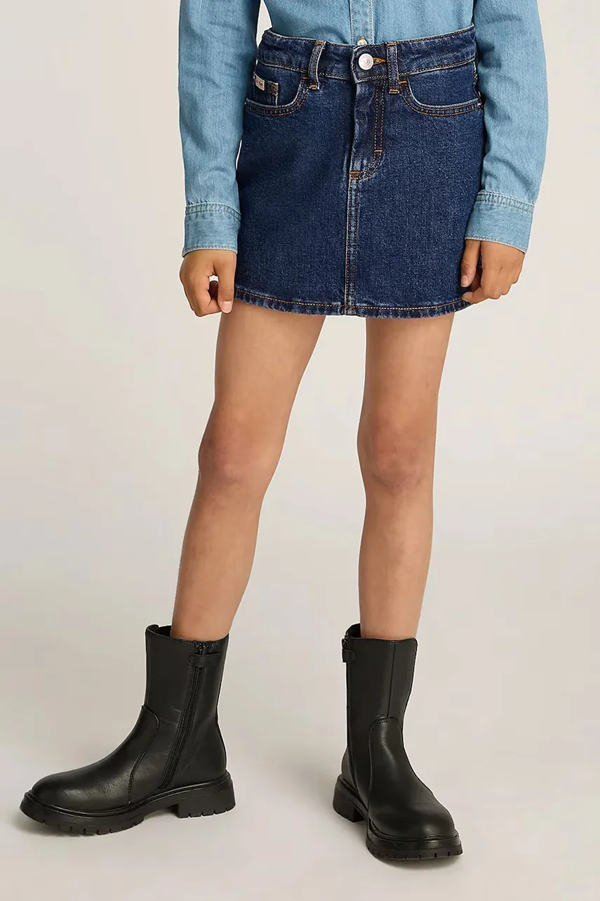 Calvin Klein Jeans Детска дънкова пола