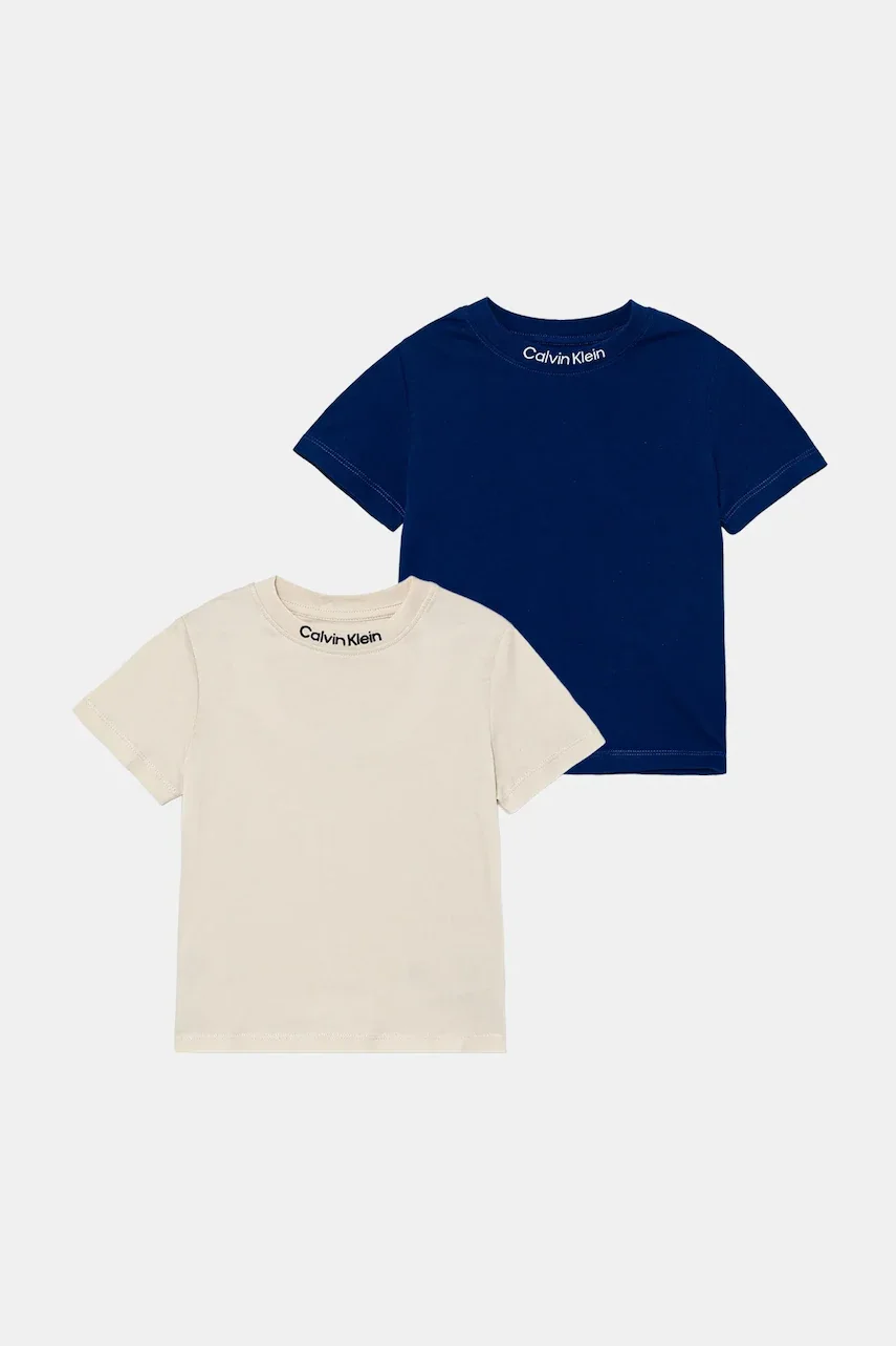 Calvin Klein Jeans Детска памучна тениска (2 броя)