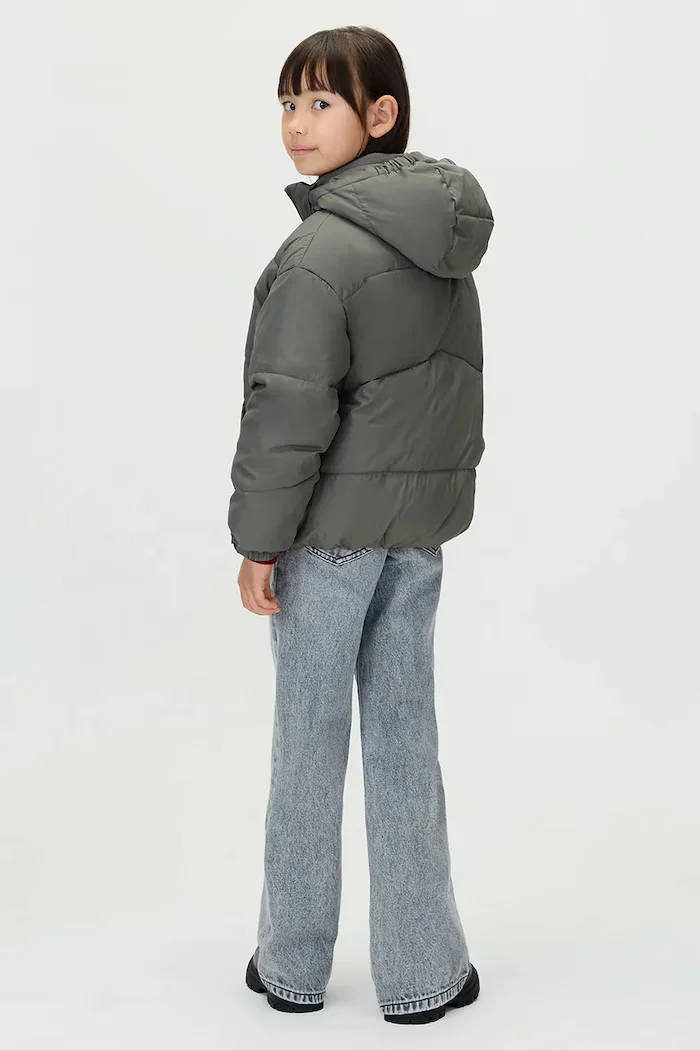 Calvin Klein Jeans Детско яке в сиво IG0IG02056