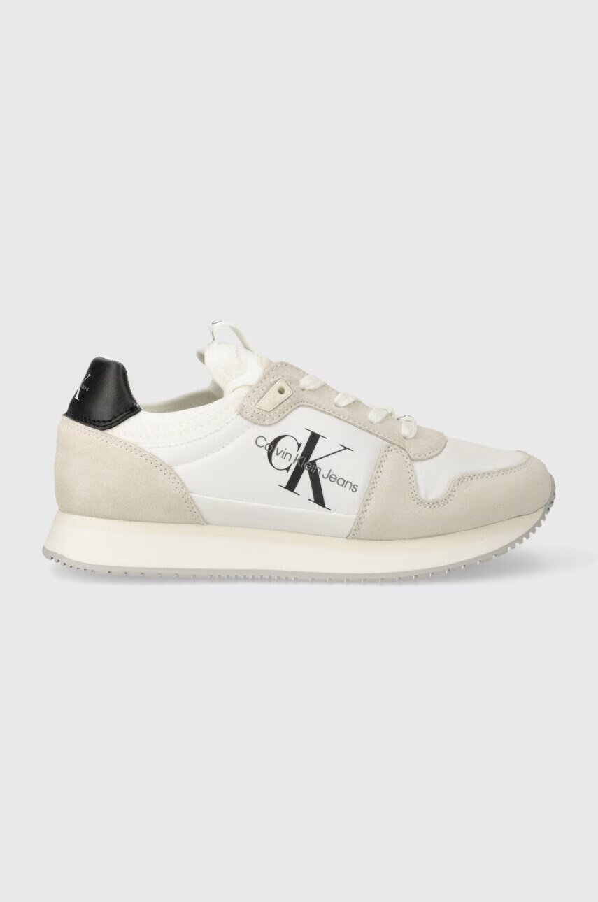 Calvin Klein Jeans Маратонки YW0YW00840 RUNNER SOCK LACEUP NY-LTH W