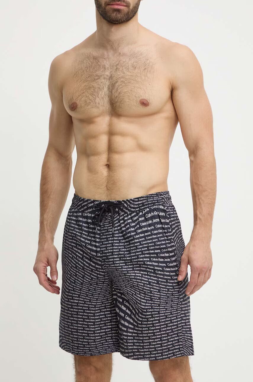 Calvin Klein Jeans Памучен къс панталон