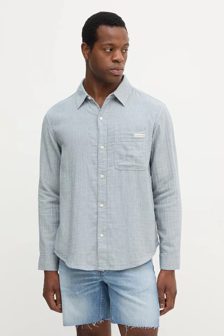 Calvin Klein Jeans Памучна риза