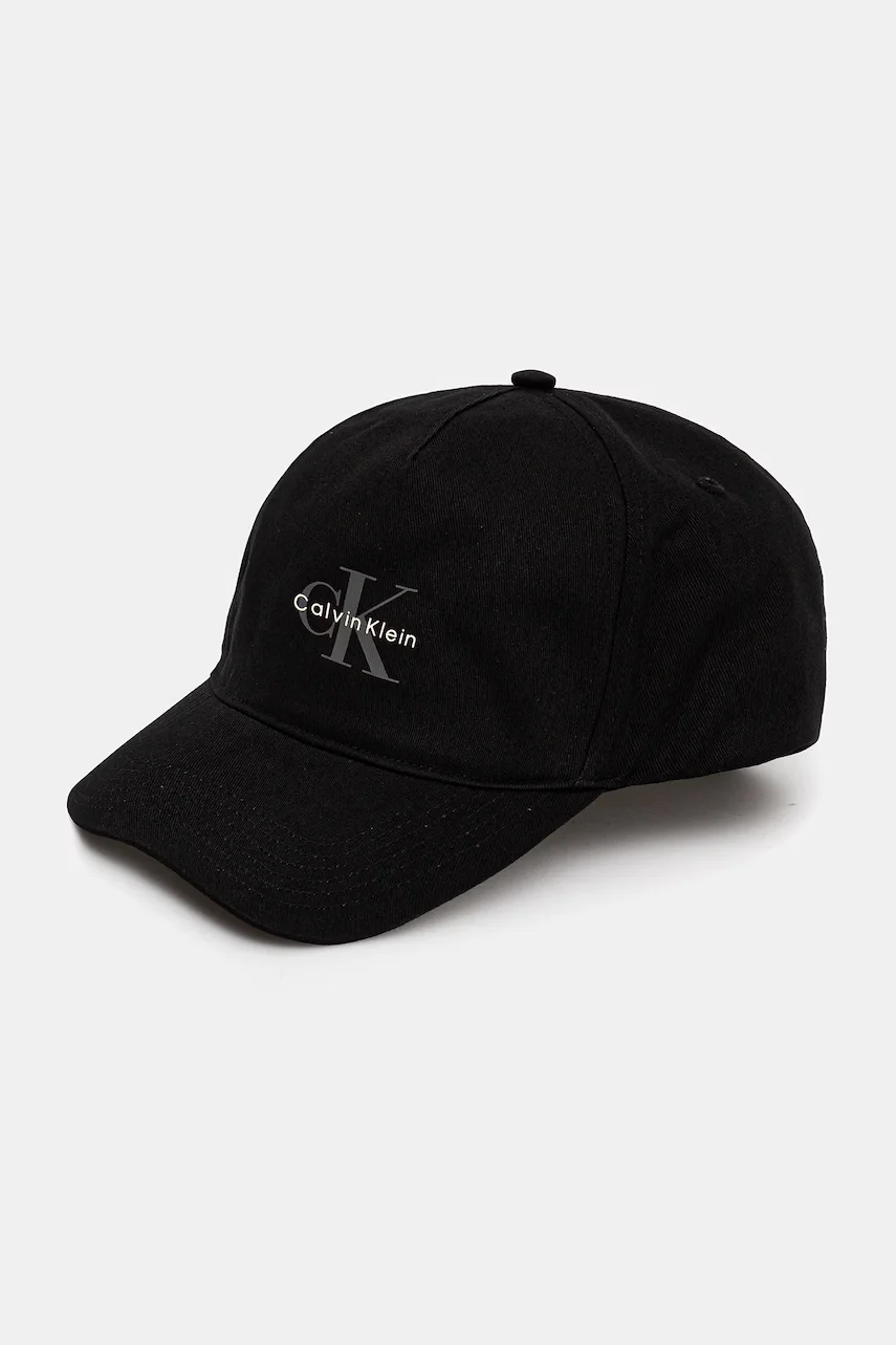 Calvin Klein Jeans Памучна шапка с козирка