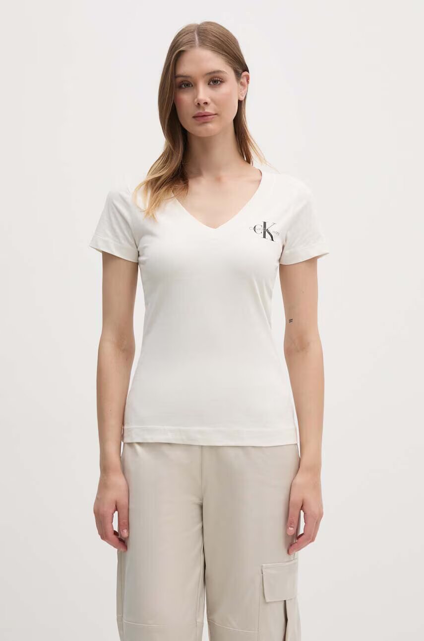 Calvin Klein Jeans Памучна тениска (2 броя)