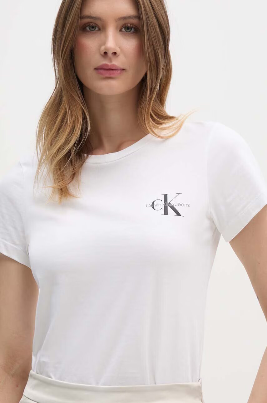 Calvin Klein Jeans Памучна тениска (2 броя)
