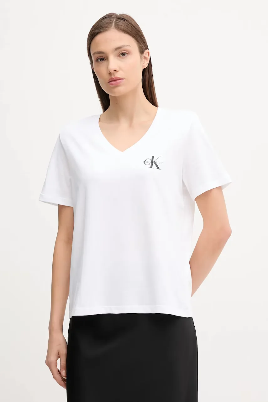 Calvin Klein Jeans Памучна тениска (2 броя)
