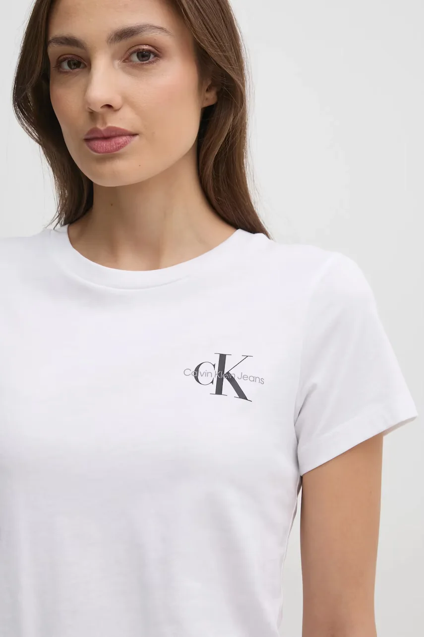 Calvin Klein Jeans Памучна тениска (2 броя)