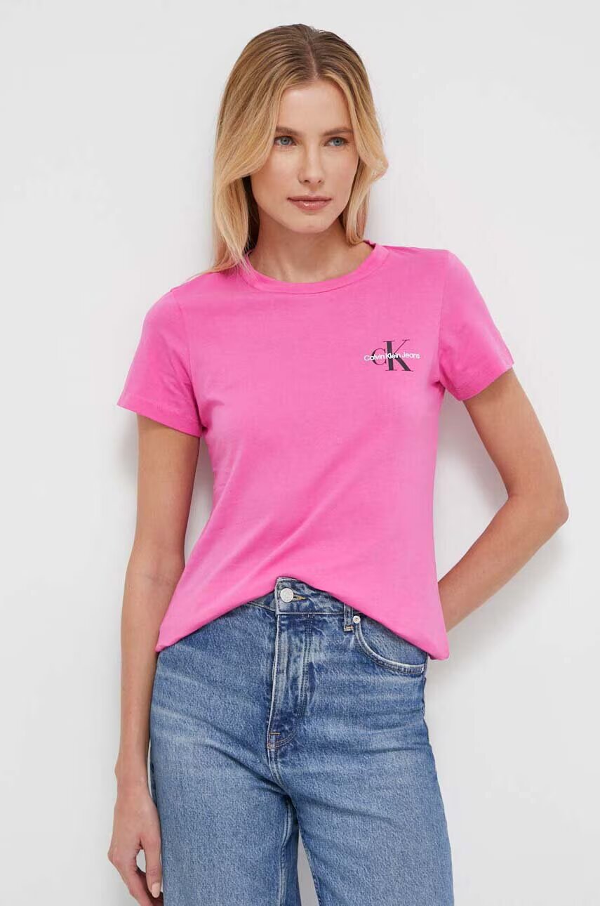 Calvin Klein Jeans Памучна тениска (2 броя)