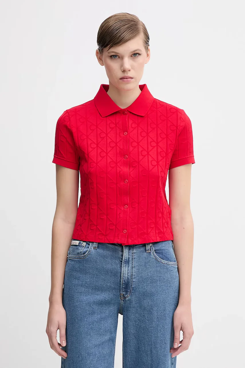 Calvin Klein Jeans Памучна жилетка
