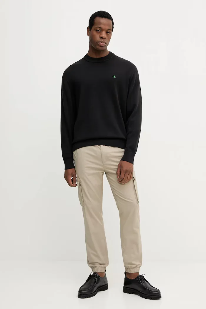 Calvin Klein Jeans Панталон мъжки в зелено LV04RC617G