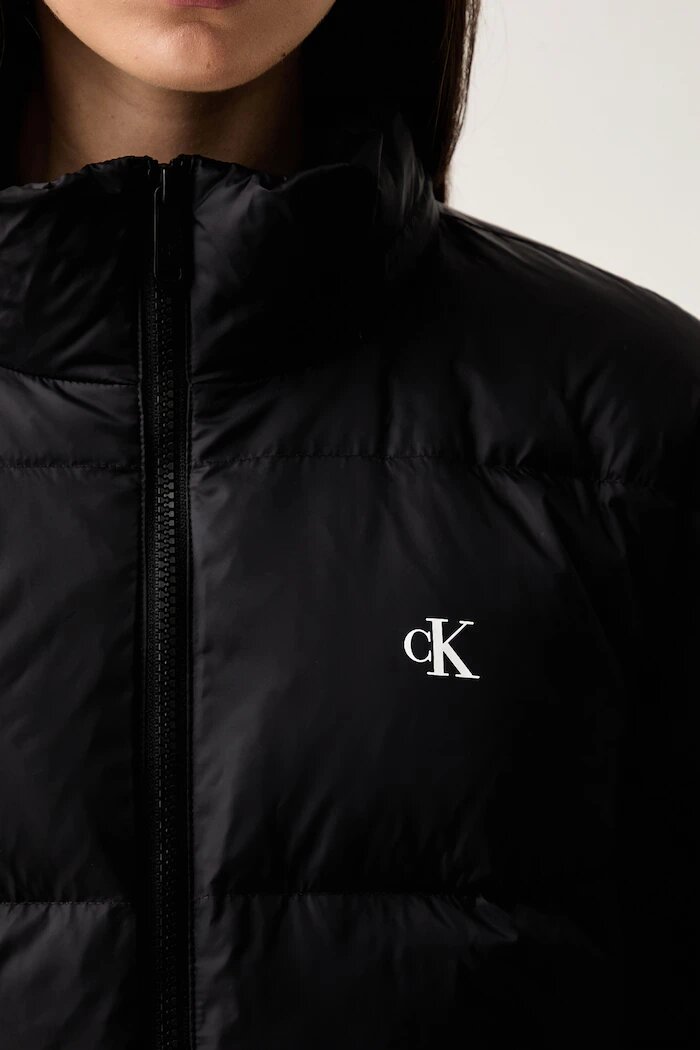 Calvin Klein Jeans пухено яке дамско черно LV047H500G