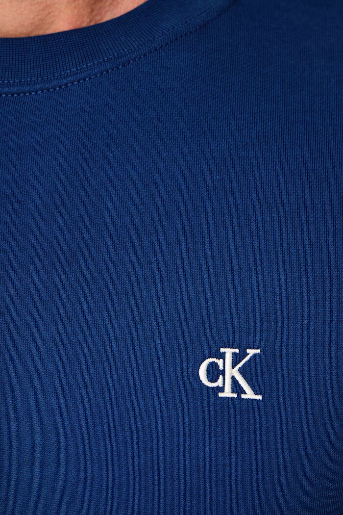 Calvin Klein Jeans суичър мъжки от памук тъмносин LV04RG275G