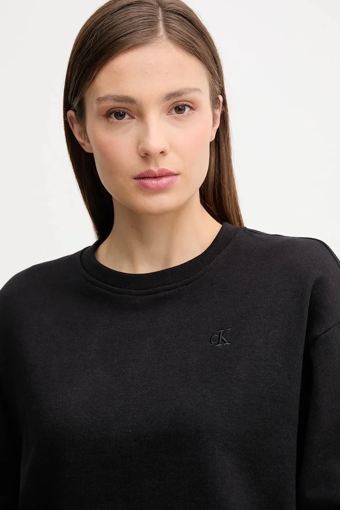 Calvin Klein Jeans Суичър в черно LV047B236G
