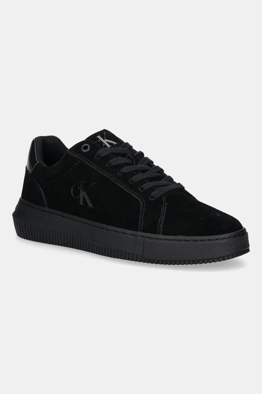 Calvin Klein Jeans Велурени маратонки CHUNKY CUPSOLE SU