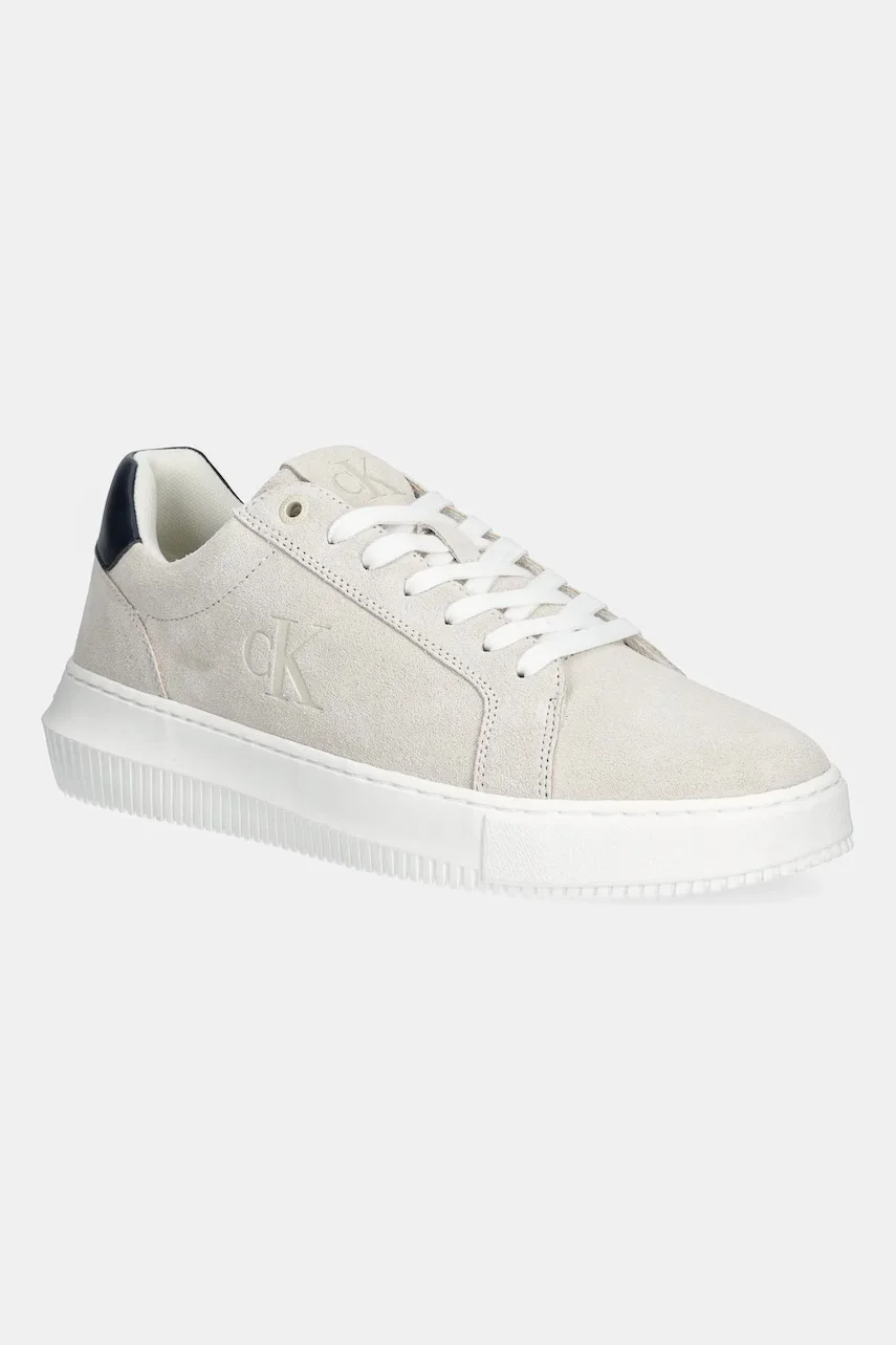 Calvin Klein Jeans Велурени маратонки CHUNKY CUPSOLE SU