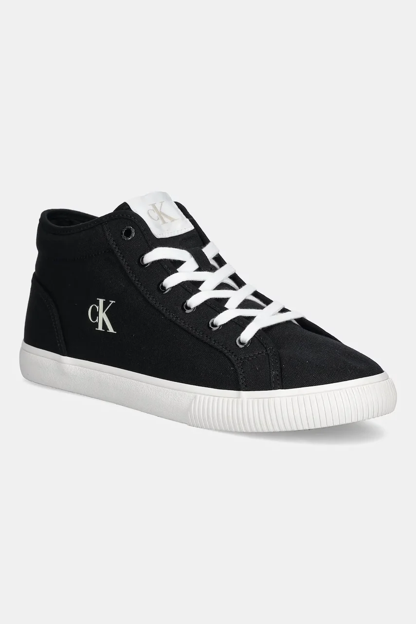 Calvin Klein Jeans Високи кецове ESS VULC MID MG CANVAS