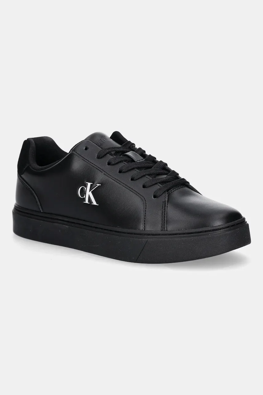 Calvin Klein Кожени маратонки CLASSIC CUPSOLE LACEUP LTH