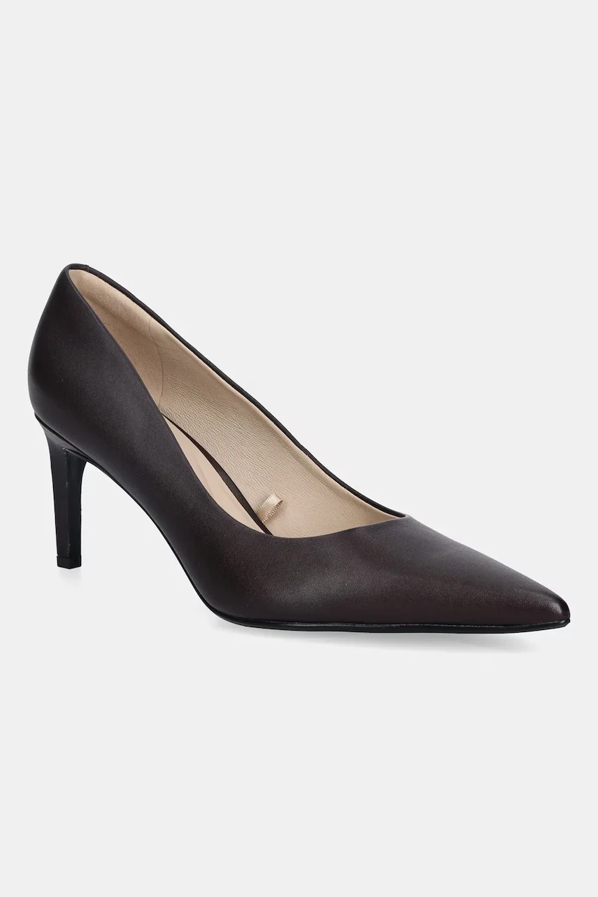 Calvin Klein Кожени обувки с тънък ток ESS STILETTO 70