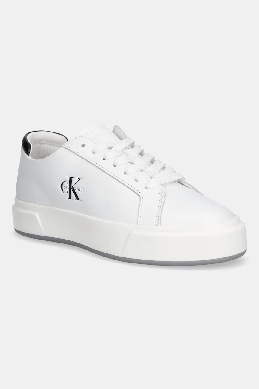 Calvin Klein Маратонки BASKET LACE UP LTH ML