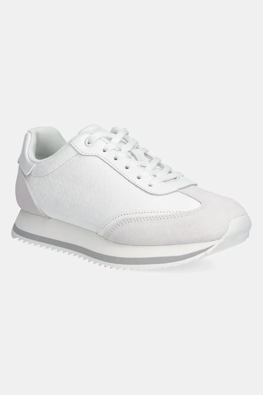 Calvin Klein Маратонки RUNNER LACE UP - MONO MIX