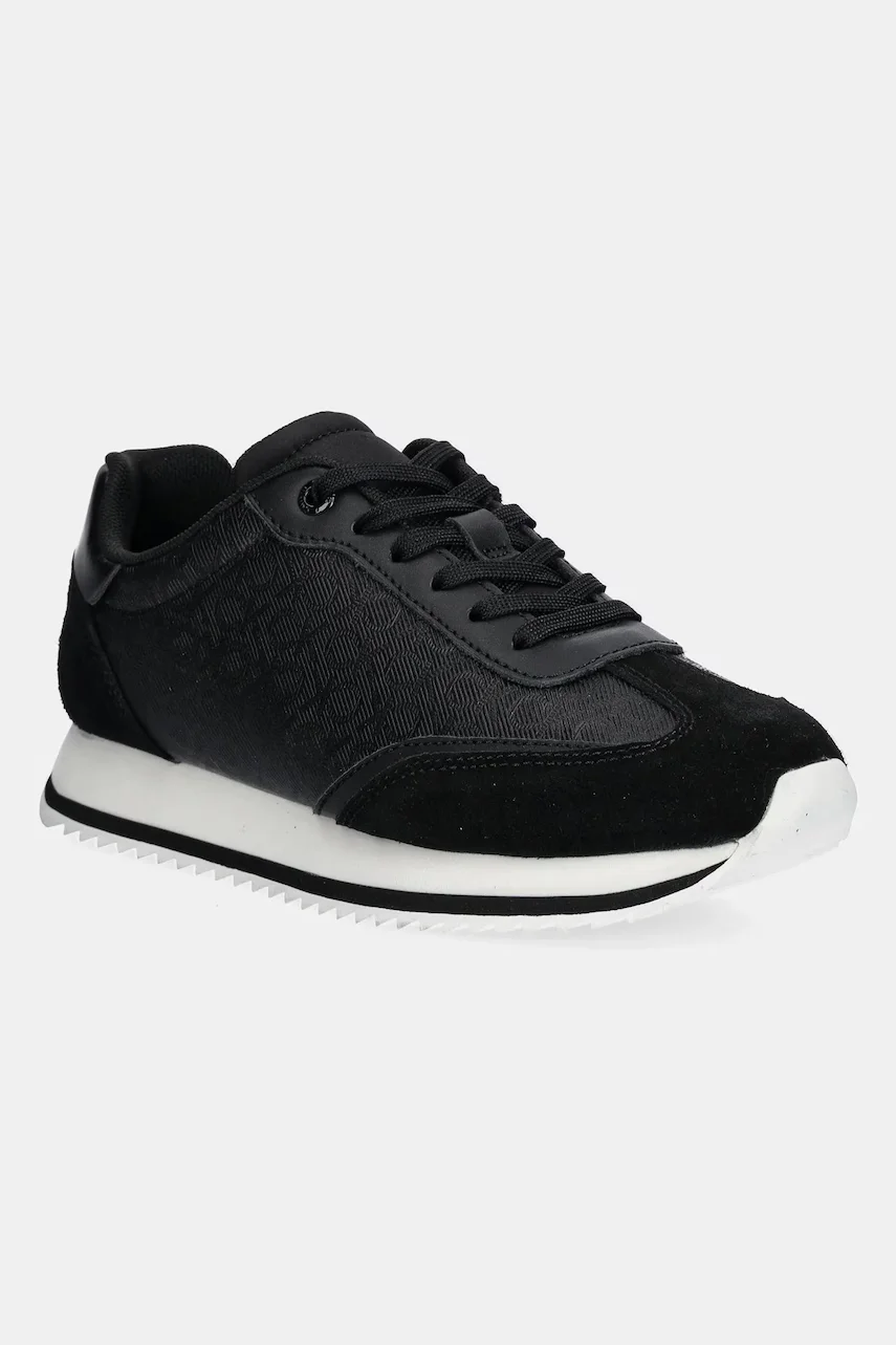 Calvin Klein Маратонки RUNNER LACE UP - MONO MIX