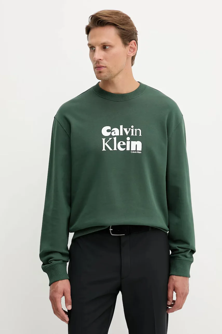 Calvin Klein Памучен суичър