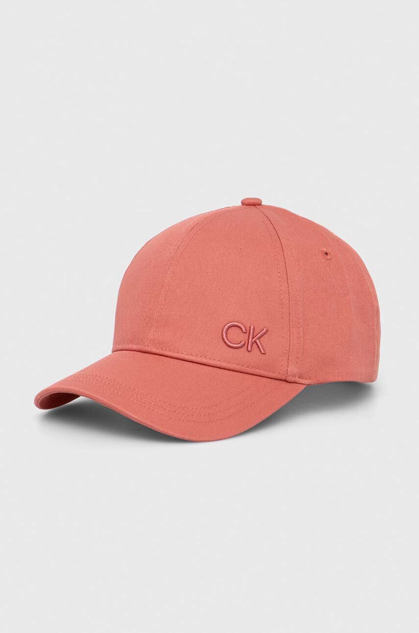 Calvin Klein Памучна шапка с козирка