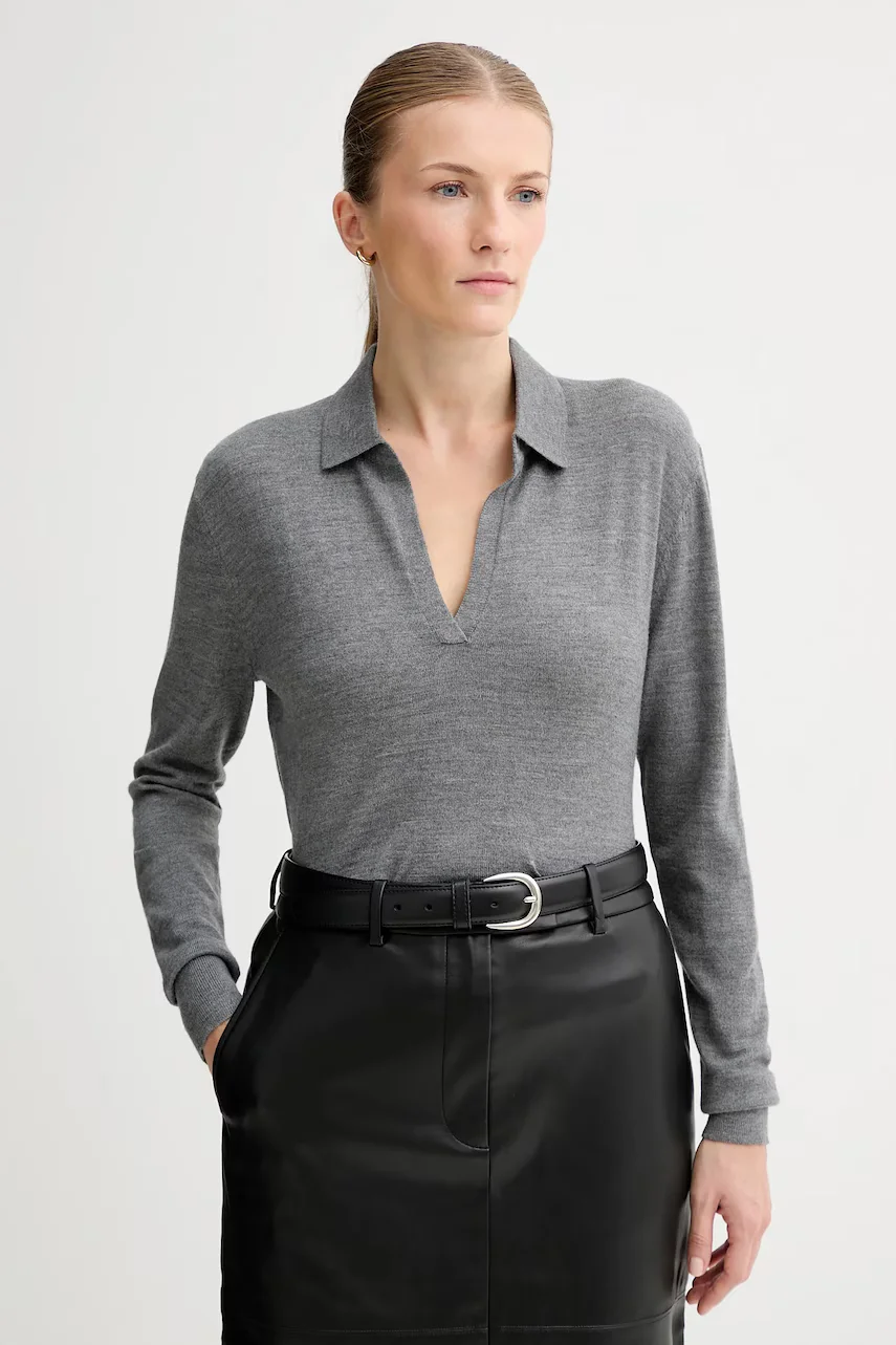 Calvin Klein Пуловер с вълна