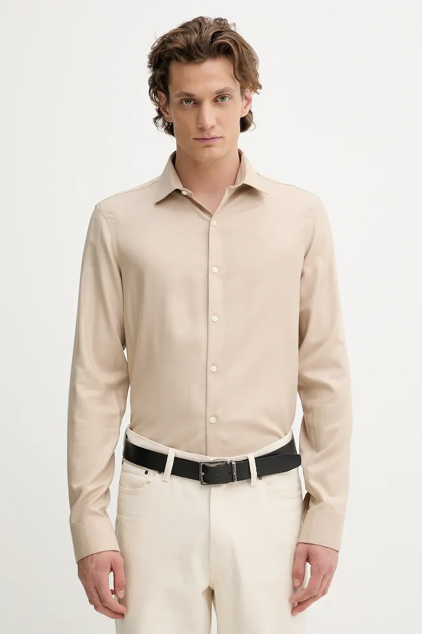 Calvin Klein Риза с вълна