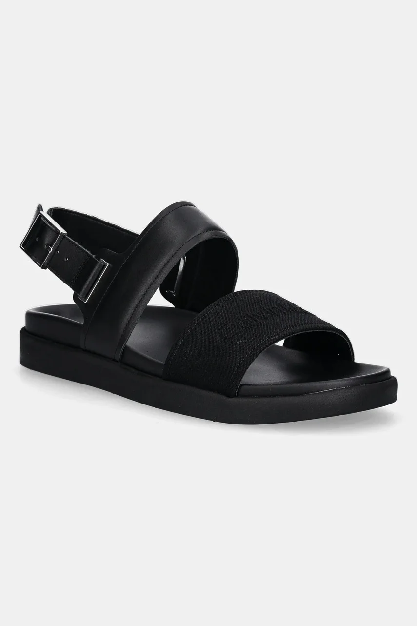 Calvin Klein Сандали BACK STRAP W/ BUCKLE LOGO