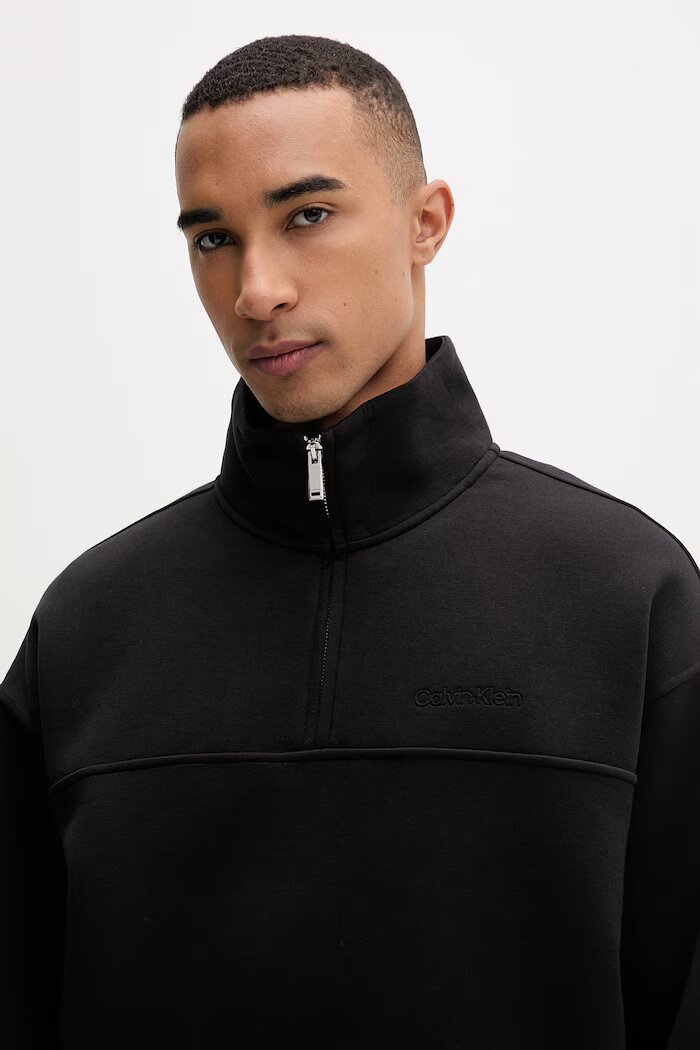 Calvin Klein суичър мъжки черен LV04RF239G