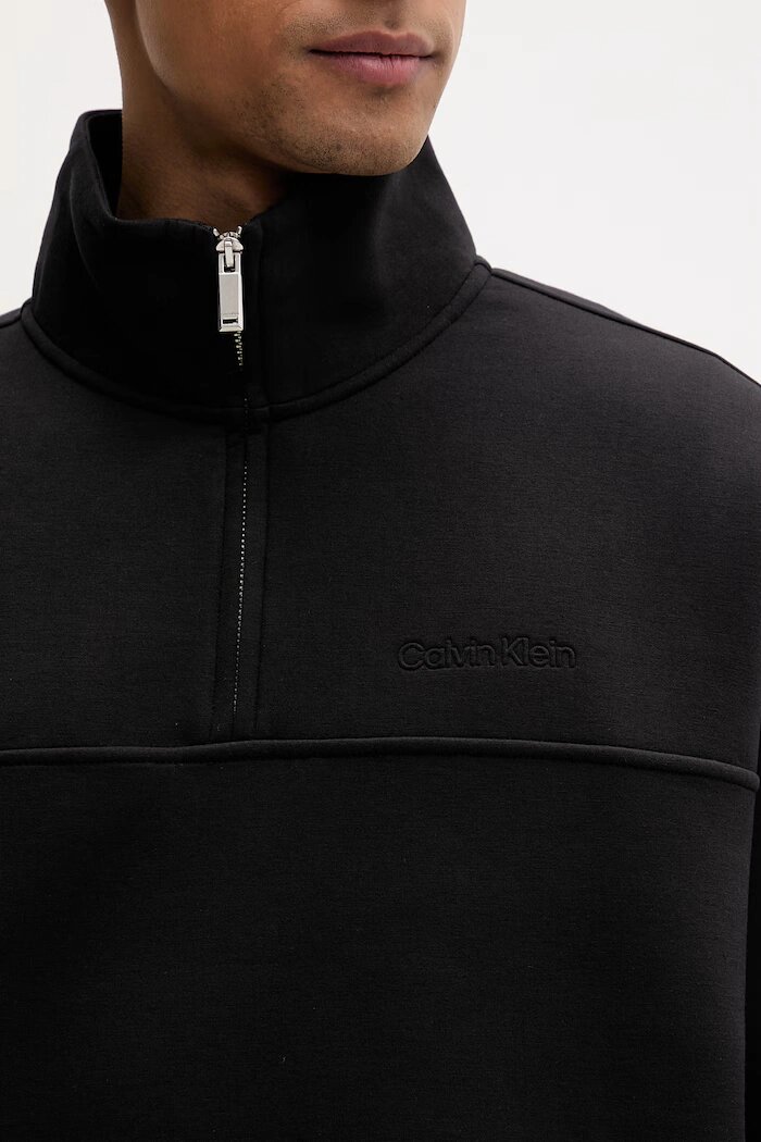 Calvin Klein суичър мъжки черен LV04RF239G