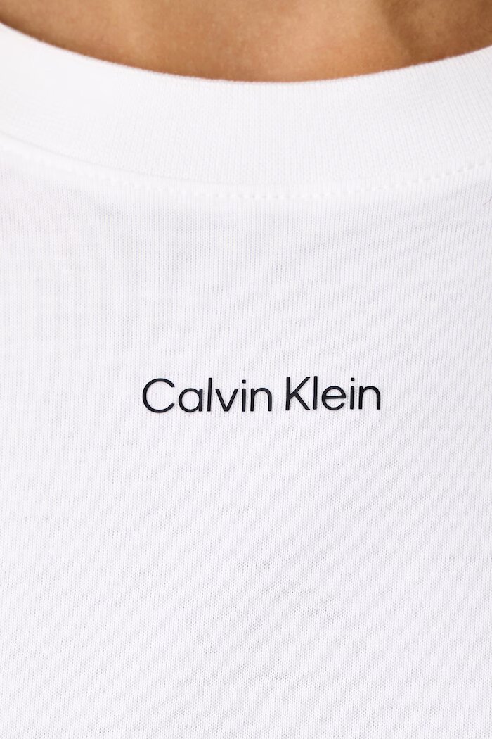 Calvin Klein тениска дамска от памук бяла LV147C857G