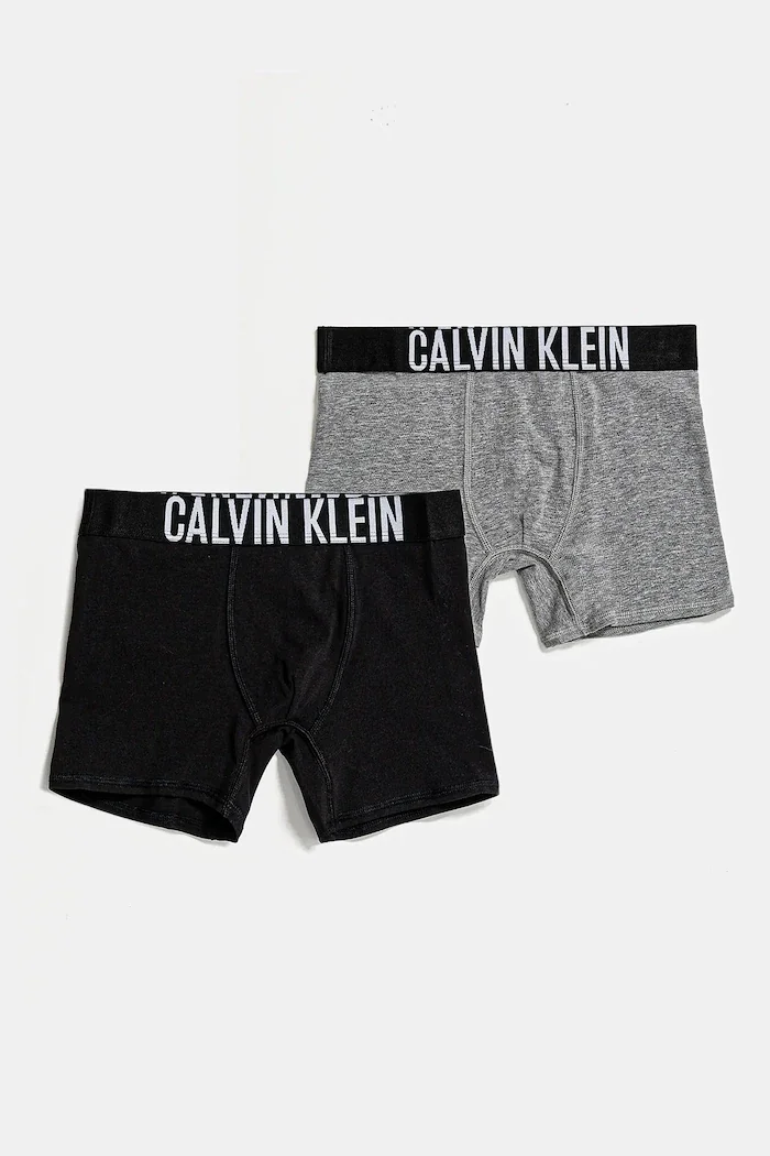 Calvin Klein Underwear Детски боксерки (2 чифта) в черно B70B700512