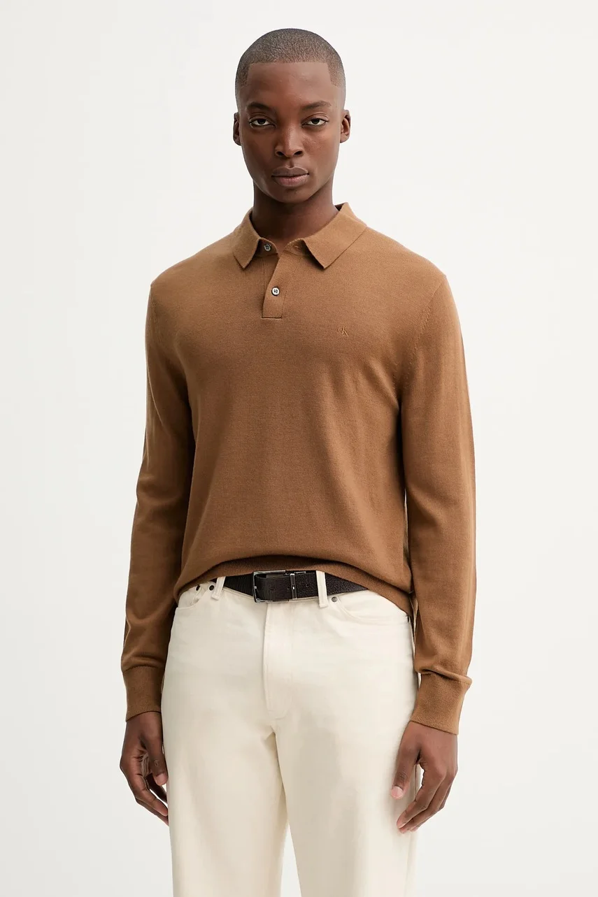 Calvin Klein Вълнен пуловер