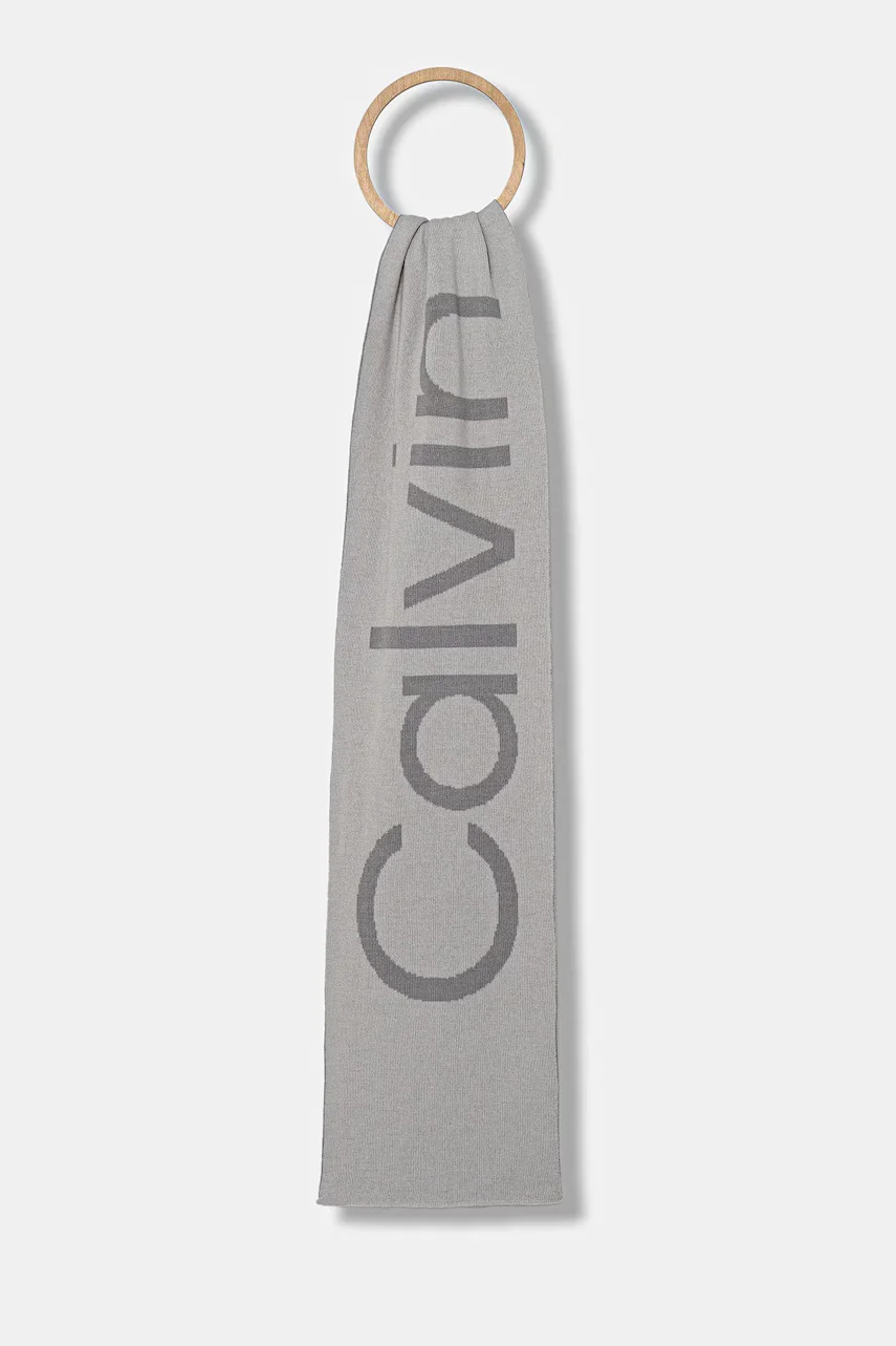Calvin Klein Вълнен шал