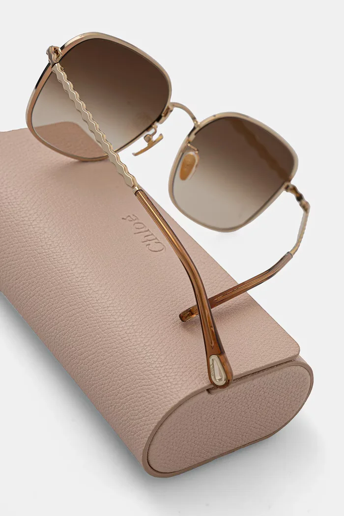 Chloe Слънчеви очила Chloé в златисто CH0255SK