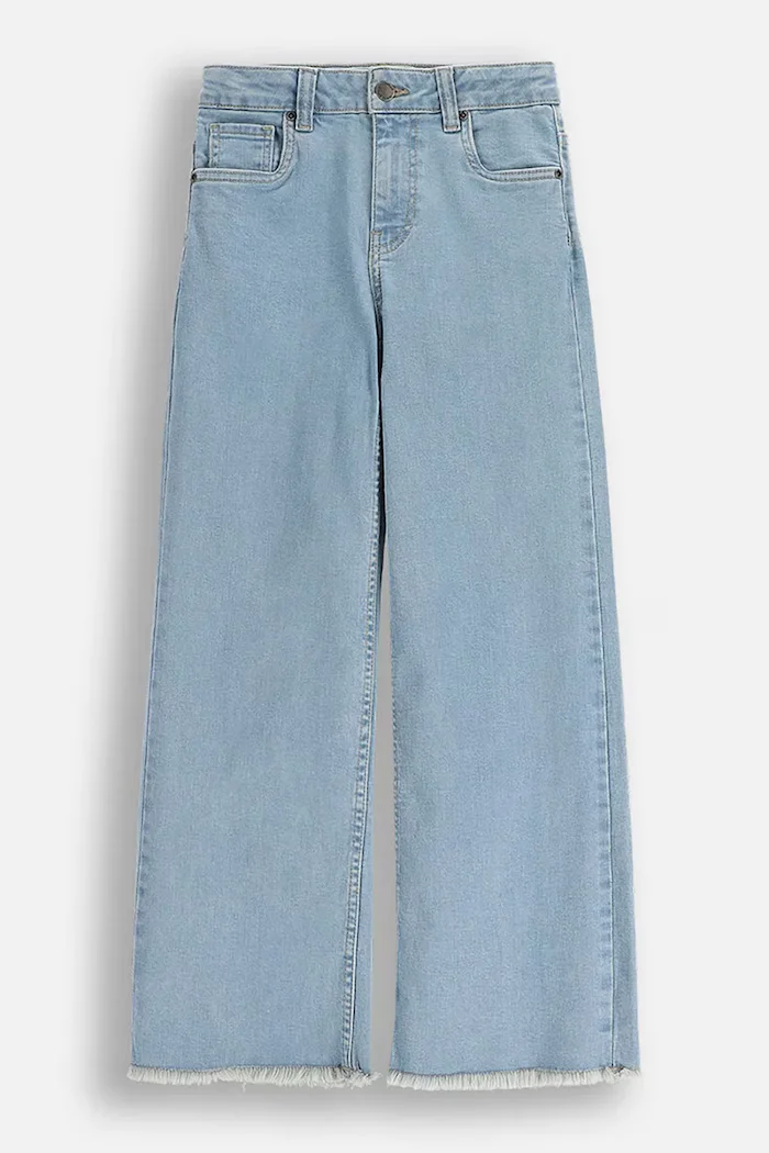 Coccodrillo дънки wide leg за деца сини COLLECTION JEANS GIRL